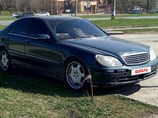 1999 Mercedes-Benz S-Класс 320 IV (W220), зелёный, 595000 рублей, вид 1