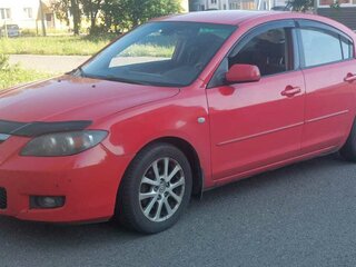 2008 Mazda 3 II (BL), красный, 440000 рублей, вид 1