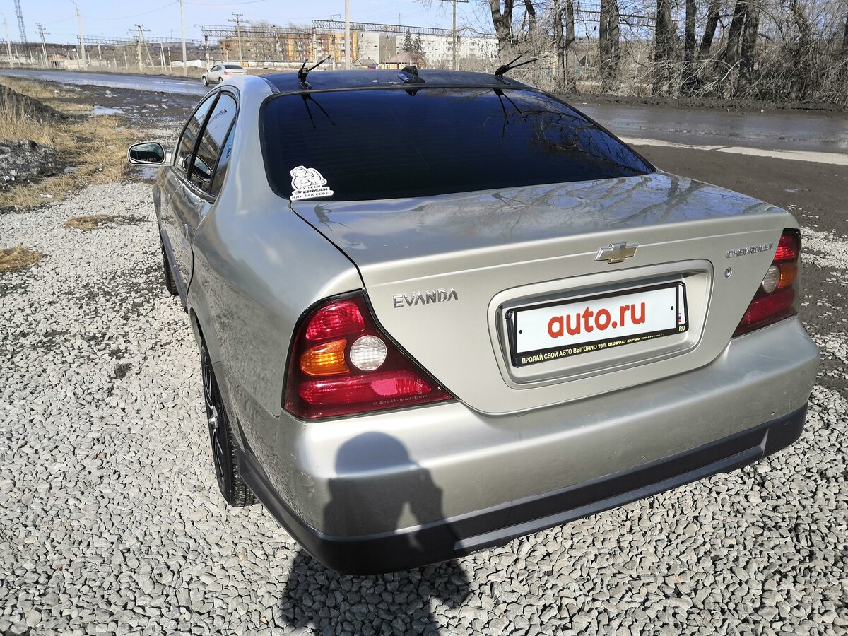 Шевроле эванда 2005 характеристики