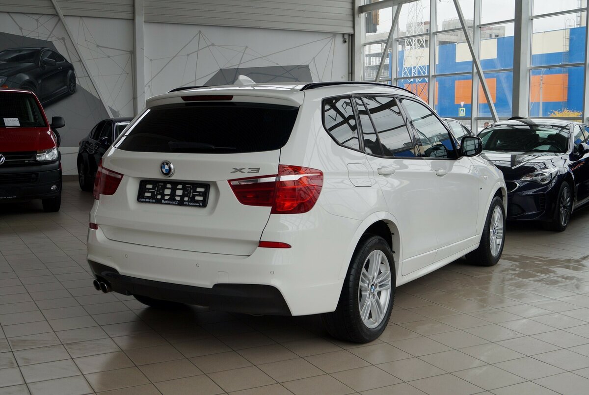 Купить б/у BMW X3 II (F25) 28i xDrive 2.0 AT (245 л.с