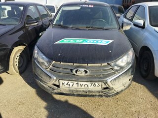 2022 Lada (ВАЗ) Granta I Рестайлинг, чёрный, 649800 рублей, вид 1