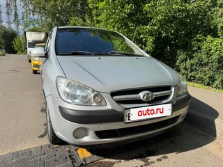 2007 Hyundai Getz I Рестайлинг, серый, 535000 рублей, вид 1