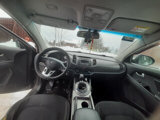 2014 Kia Sportage III Рестайлинг, серый, 1320000 рублей, вид 4
