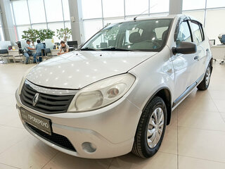 2013 Renault Sandero I, серый, 399000 рублей, вид 1