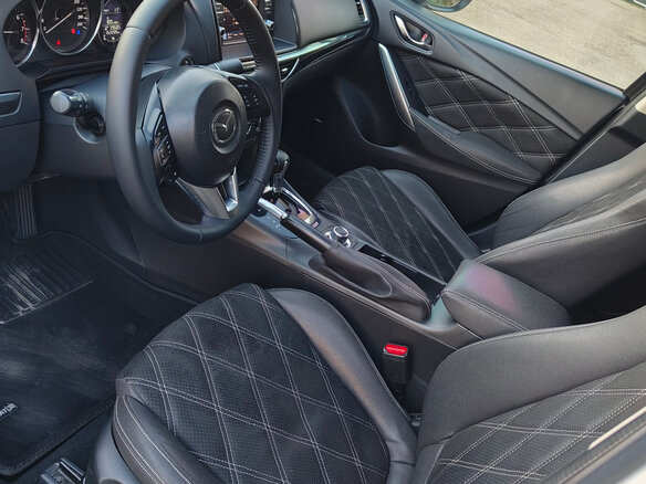 2014 Mazda 6 III (GJ), белый, 1550000 рублей - вид 3