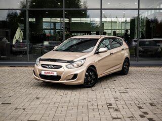 2012 Hyundai Solaris I, серый, 740000 рублей, вид 1