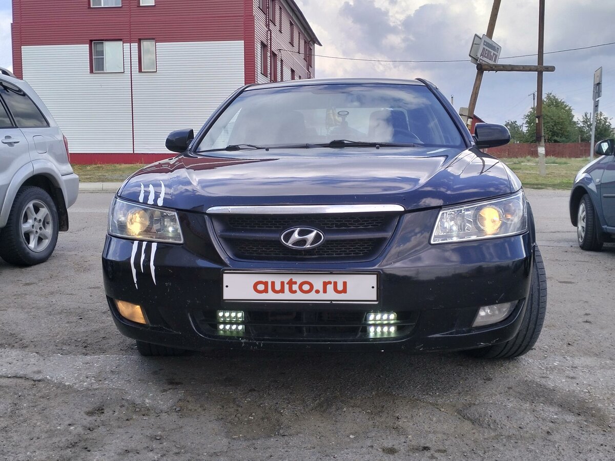 Купить б/у Hyundai Sonata V (NF) 2.4 AT (161 л.с.) бензин автомат в ...