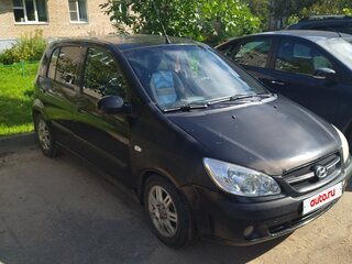 2006 Hyundai Getz I Рестайлинг, чёрный, 350000 рублей, вид 1