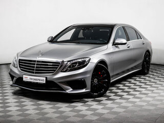 2016 Mercedes-Benz S-Класс AMG 63 AMG Long III (W222, C217), серый, 3786791 рублей, вид 1
