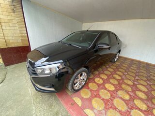 2022 Lada (ВАЗ) Vesta I, чёрный, 1050000 рублей, вид 1