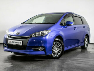 2014 Toyota Wish II Рестайлинг, синий, 1440000 рублей, вид 1