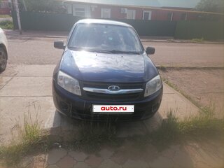 2012 Lada (ВАЗ) Granta I, синий, 300000 рублей, вид 2