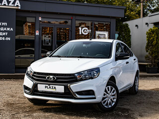2021 Lada (ВАЗ) Vesta I, белый, 1139000 рублей, вид 1