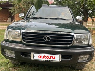 2000 Toyota Land Cruiser 100 Series, зелёный, 1100000 рублей, вид 1