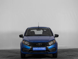 2019 Lada (ВАЗ) Granta I Рестайлинг, синий, 599000 рублей, вид 1