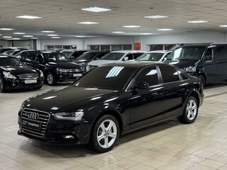 2013 Audi A4 IV (B8) Рестайлинг, чёрный, 1030000 рублей, вид 1