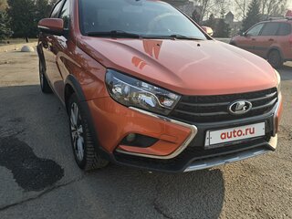 2019 Lada (ВАЗ) Vesta Cross I, оранжевый, 900000 рублей, вид 4