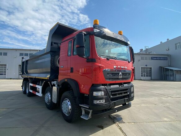 Купить новый Sinotruk Howo T5G дизель механика в Домодедово: красный ...