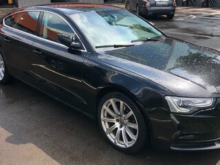 2013 Audi A5 Sportback I (8T) Рестайлинг, чёрный, 1450000 рублей, вид 1