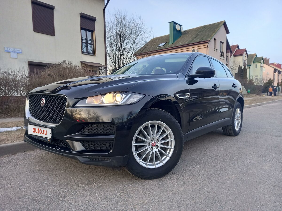 Jaguar f Pace 2017 черный