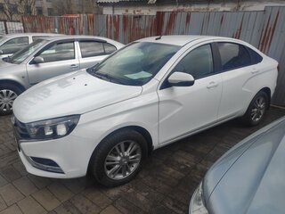 2016 Lada (ВАЗ) Vesta I, белый, 950000 рублей, вид 1