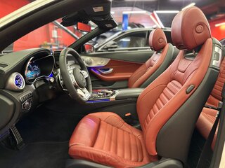 2019 Mercedes-Benz C-Класс AMG 43 AMG IV (W205) Рестайлинг, белый, 5500000 рублей, вид 3
