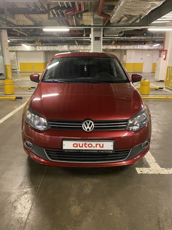 Купить б/у Volkswagen Polo V 1.6 AT (105 л.с.) бензин автомат в Москве ...