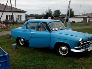 1958 ГАЗ 21 «Волга» 21В, голубой, 337000 рублей, вид 1