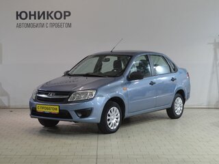 2016 Lada (ВАЗ) Granta I, серебристый, 459000 рублей, вид 1