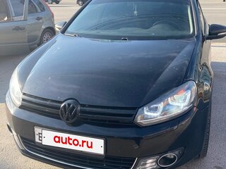 2012 Volkswagen Golf VI, чёрный, 950000 рублей, вид 1