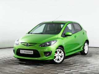 2008 Mazda 2 II (DE), зелёный, 428000 рублей, вид 1