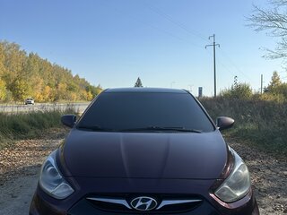 2012 Hyundai Solaris I, фиолетовый, 850000 рублей, вид 1