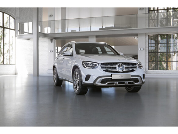 2021 Mercedes-Benz GLC 200 I (X253) Рестайлинг, белый - вид 2
