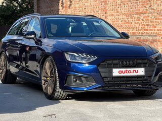 2020 Audi A4 35 TFSI V (B9) Рестайлинг, синий, 3420000 рублей, вид 1