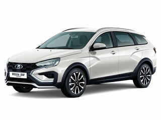 2025 Lada (ВАЗ) Vesta SW Cross I Рестайлинг (NG), белый, 2197000 рублей, вид 1
