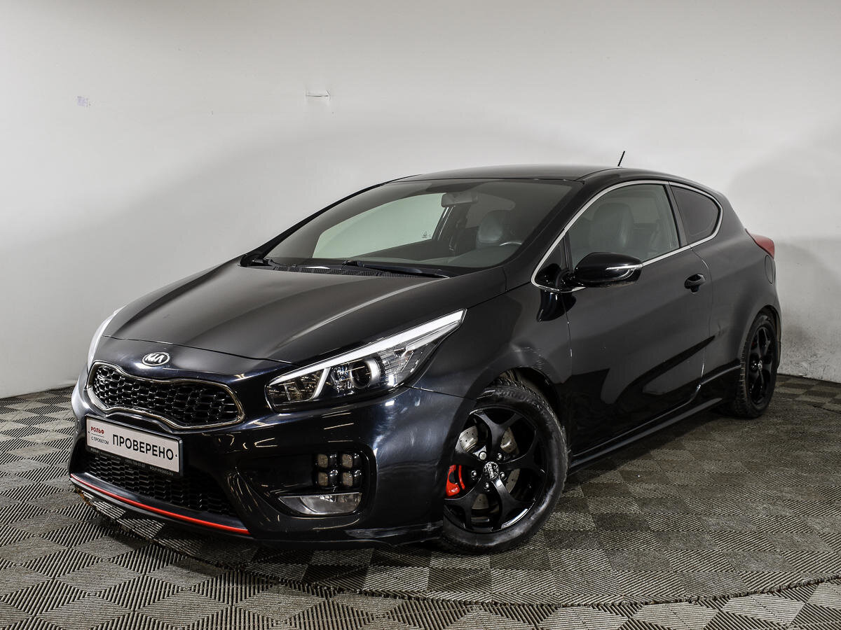 Kia Pro Ceed gt 2015 черная