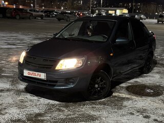 2015 Lada (ВАЗ) Granta I, серый, 340000 рублей, вид 1