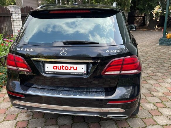 2016 Mercedes-Benz GLE 350 d I (W166), чёрный, 2700000 рублей - вид 3