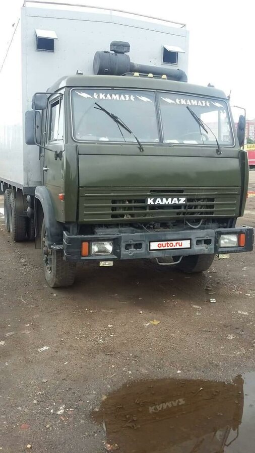 Камаз коричневый металлик