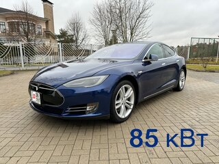 2015 Tesla Model S S85 I, синий, 2290000 рублей, вид 1