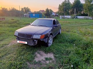 1993 Audi 100 IV (C4), синий, 100000 рублей, вид 1