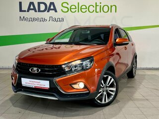 2019 Lada (ВАЗ) Vesta SW Cross I, оранжевый, 1035000 рублей, вид 1