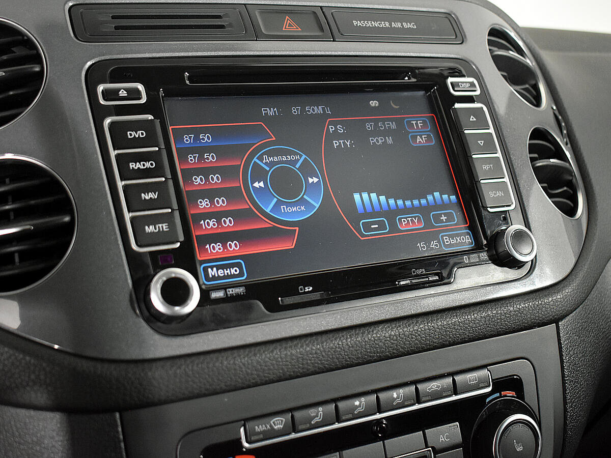 Как настроить магнитолу фольксваген тигуан - 89 фото