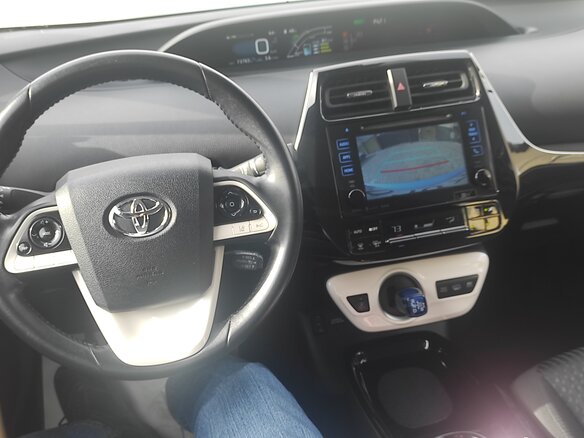 2018 Toyota Prius PHV ZVW52 Prime IV (XW50), синий, 2250000 рублей - вид 7