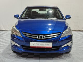 2015 Hyundai Solaris I Рестайлинг, синий, 750000 рублей, вид 1