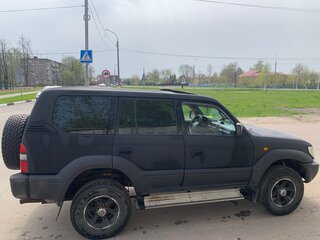 1997 Toyota Land Cruiser Prado 90 Series, чёрный, 950000 рублей, вид 2