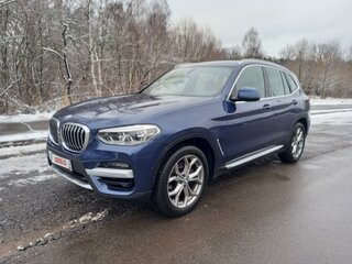 2020 BMW X3 20d xDrive III (G01), синий, 3500000 рублей, вид 1