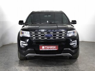 2017 Ford Explorer V Рестайлинг, чёрный, 2930000 рублей, вид 1