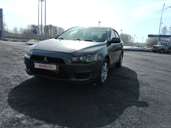2007 Mitsubishi Lancer X, серый, 630000 рублей - вид 3