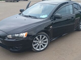 2008 Mitsubishi Lancer X, чёрный, 800000 рублей, вид 1